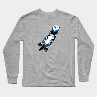 Haida sea otter Long Sleeve T-Shirt